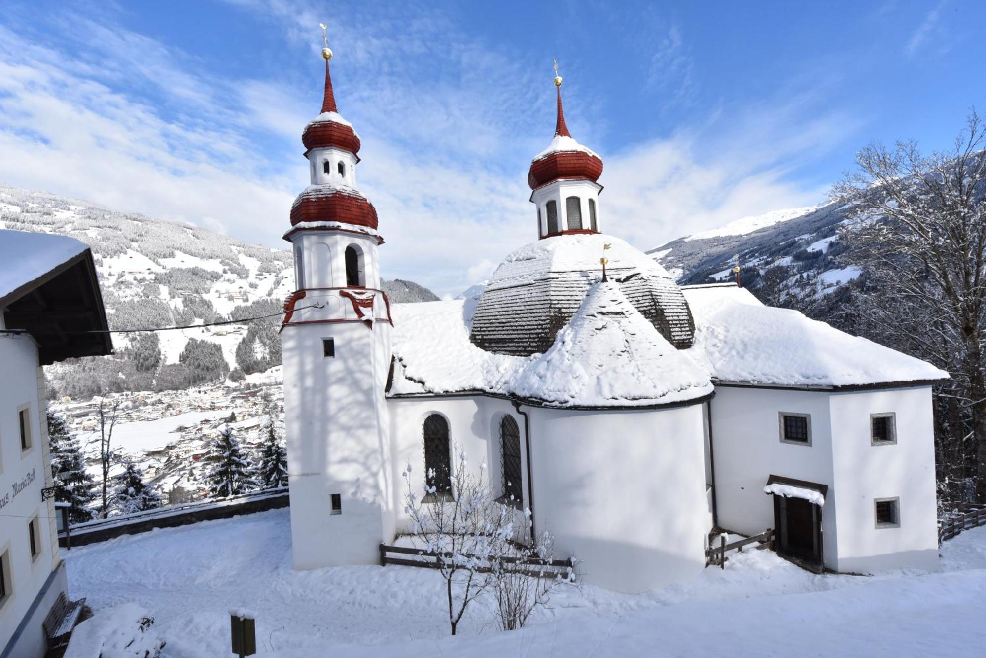 Ferienwohnung Ausblick Zillertal Hainzenberg Ngoại thất bức ảnh